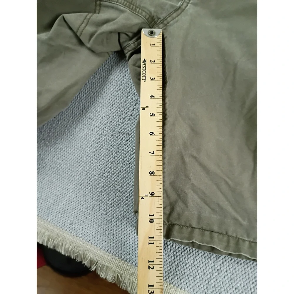 Old Navy Vintage Cargo Shorts Mens 34 Olive Green‎ Military Utility Thick 94105